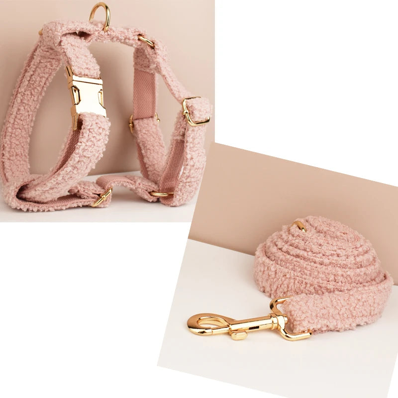Teddy Ready - Set met Tuigje en Riem - Roze